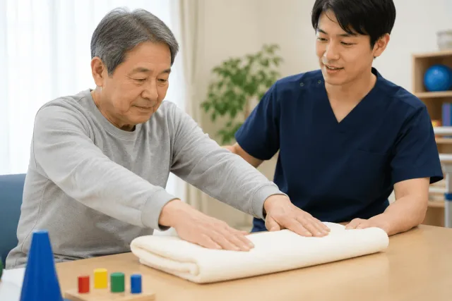 脳卒中後の両手を使うリハビリとは?両側上肢トレーニングを作業療法士が解説