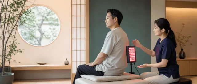 慢性腰痛へのLED光線療法(光生物学的調整療法)とは?研究結果が分かれる理由を正直に解説