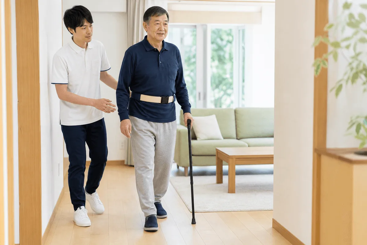 課題指向型訓練のリハビリの様子