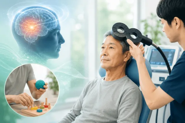 脳卒中後のrTMSとは?上肢麻痺への効果と注意点を研究から解説