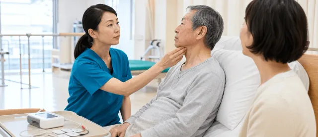 脳卒中後の飲み込みに対する電気刺激(NMES)とは?研究と限界を正直に解説